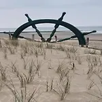 On Belgian Coast With Sea Views