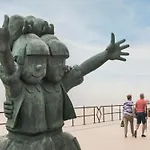 On Belgian Coast With Sea Views *