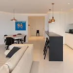 On Belgian Coast With Sea Views