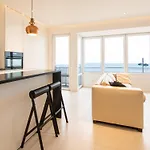 On Belgian Coast With Sea Views