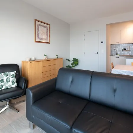 On Belgian Coast With Sea Views Middelkerke