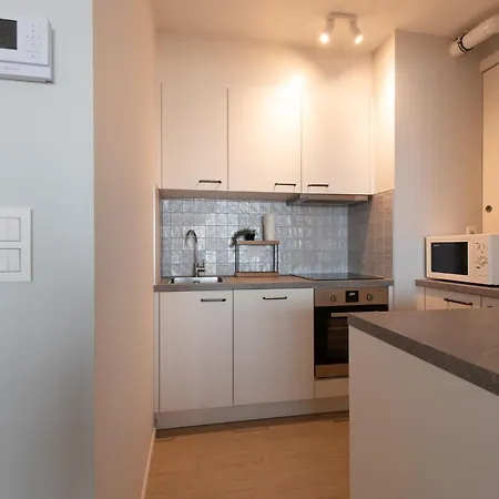 On Belgian Coast With Sea Views