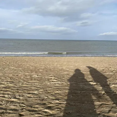 On Belgian Coast With Sea Views
