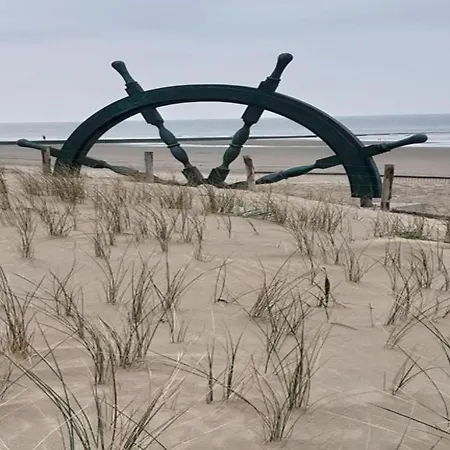 On Belgian Coast With Sea Views